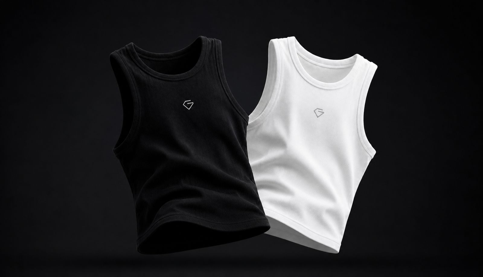 Twins- Ribbed Vest
